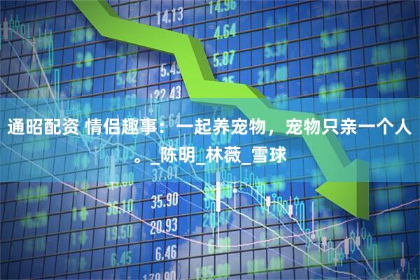 通昭配资 情侣趣事：一起养宠物，宠物只亲一个人。_陈明_林薇_雪球