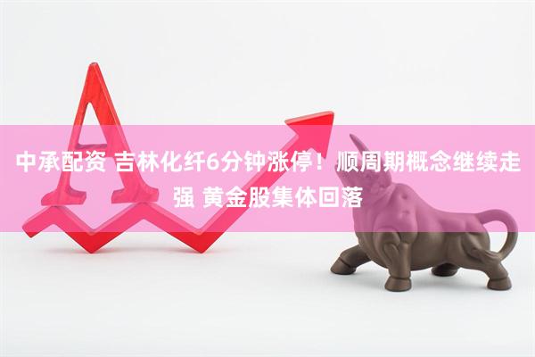 中承配资 吉林化纤6分钟涨停!顺周期概念继续走强 黄金股集体回落